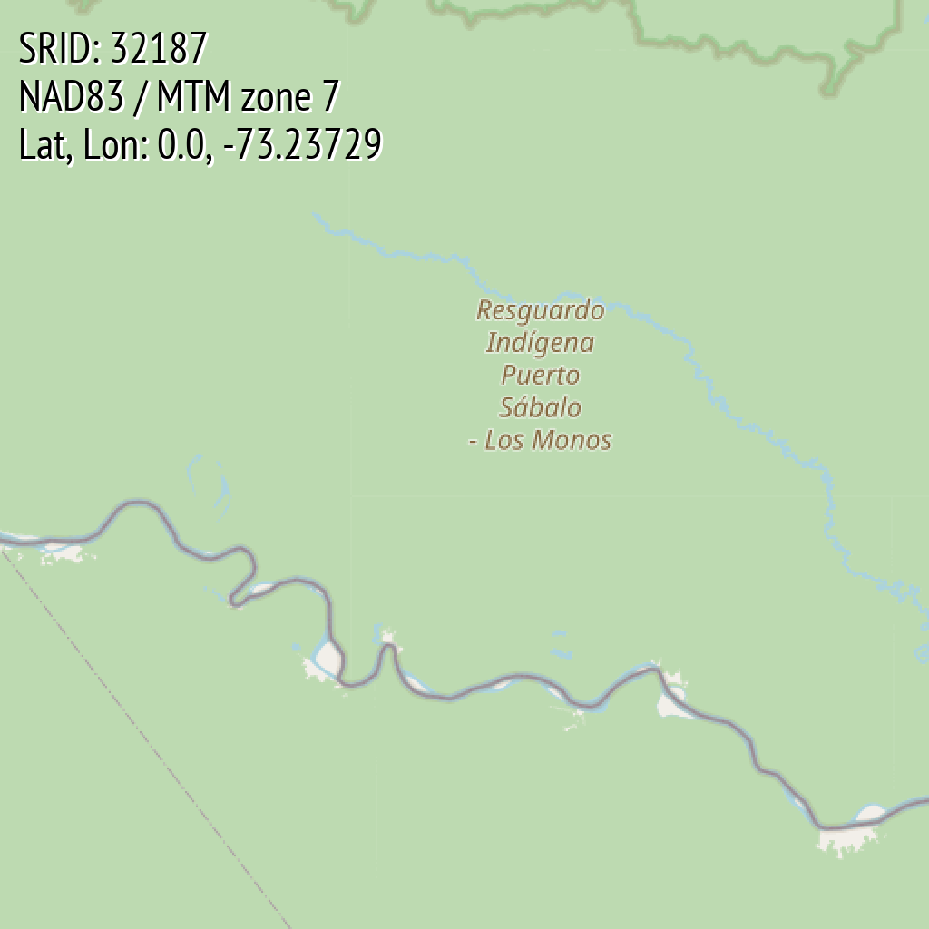 NAD83 / MTM zone 7 (SRID: 32187, Lat, Lon: 0.0, -73.23729)